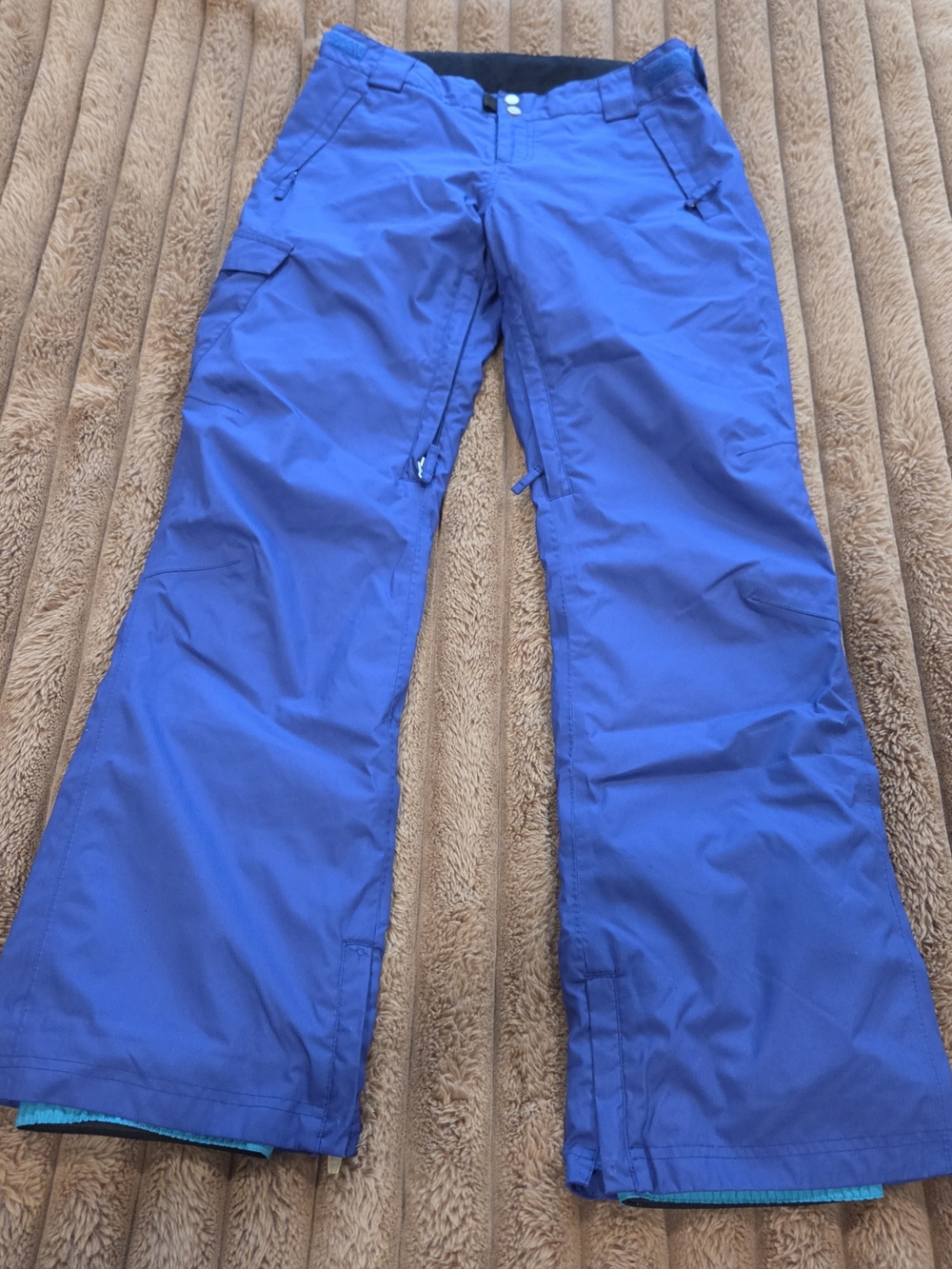 Sims Snowboard Ski Pants Women's Size Small Blue Purple Turquoise